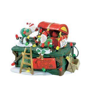 *UNOPENED* Untangle The Christmas Lights Department 56 Figurine